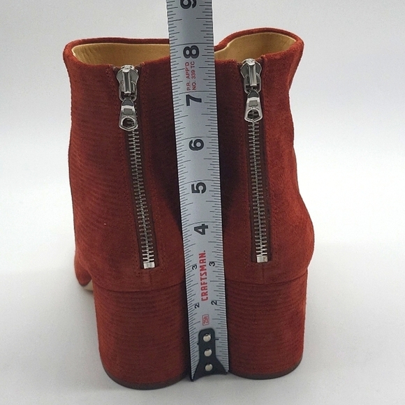 83- rag & bone New York Drea Boot Rust Suede Size 9 NWT - Picture 8 of 17